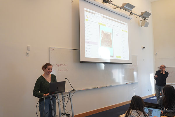 Presenters demo Password Purr app